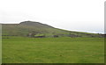 View across the fields towards Bron-yr-erw and Tan-y-bwlch