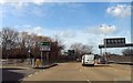 A406 passing turning to North Middlesex Hospital