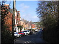 Victoria Grove, Bridport from the top of North St.