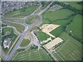 New Cophall roundabout at Polegate