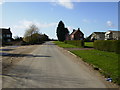 On Mary Lane approaching Mount Pleasant Farm