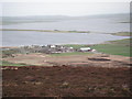 Stenness Village from the hills