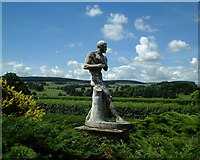 SK2670 : Chatsworth House - Garden Statue by Richard Newall