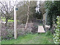 Footpath onto the marshes