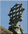 St Catherine, Sacombe, Herts - Cross on roof