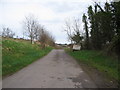 Entrance to Upper Weston Farm