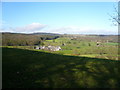 Bolehill Lane - View towards Farm and Ivyspring Wood