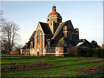 TQ2588 : Hampstead Garden Suburb Free Church by Martin Addison