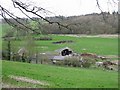 Looking down on Rakeshole Farm