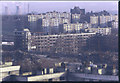 Quarry Hill Flats, Leeds during demolition.