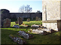 Churchyard at All Saints Church, Fonthill Bishop