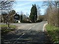 Monkswell Lane junction with Chipstead Lane