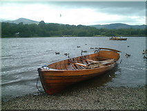 NY2622 : Row boat  for hire Derwentwater by Richard Lees