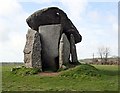 SX2568 : Trethevy Quoit from the South by Tony Atkin
