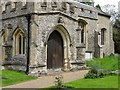 S Andrew, Much Hadham, Herts - Porch