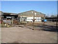 Farm buildings at Chalksole Farm