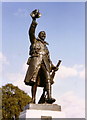 The war memorial, Radnor Gardens