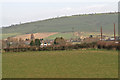 SO9628 : Homelands farm buildings with Oxenton hill beyond by Paul Makepeace