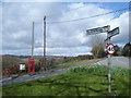 Road junction, Itton Common