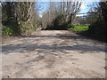 Country lane from junction with another country lane