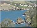 Sandy Cove at High Tide