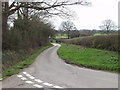 Rural lane at Wigginton