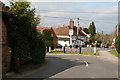 Junction of Milking Pen Lane with The Street, Old Basing, Hampshire
