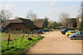 Whiteparish Surgery and car park