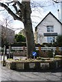 Formal Flower bed, School Corner, Old Road and Greenway Road