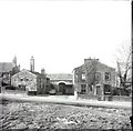 Cullingworth - Station Road - Houses next to the church