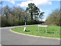 Junction of Hicks Forstal Road with Canterbury Road