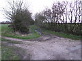 Track from Manor Farm to Back Lane