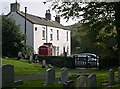 Churchyard and Houses in Sheviock