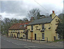 TQ3298 : Rose and Crown Public House, Clay Hill, Enfield by Christine Matthews