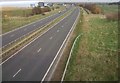 A421 looking east from A600 bridge