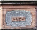 Date stone on The Robertson Centre