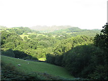 SH6815 : View west across the Gwynant Valley south of King's YH by Eric Jones