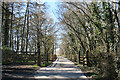 Highampton: entrance to Warren Farm