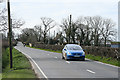 Highampton: the A3072 road to Bude