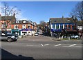 From High Street into Vaughan Road, Harpenden