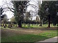 Churchyard at St Nicholas, Harpenden