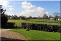 View from St Mary Latton Churchyard