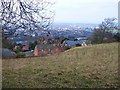 Descending from Kinnoull Hill