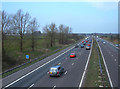 M6 Motorway north of Junction 17