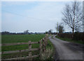 Entrance to Fields Farm, Occlestone Green