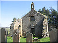 Old church remains at Closeburn