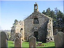 NX9092 : Old church remains at Closeburn by Walter Baxter