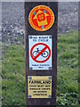 Footpath Sign