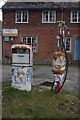 SO2593 : Old petrol pumps by Philip Halling