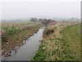 Drainage ditch by Langford Lane